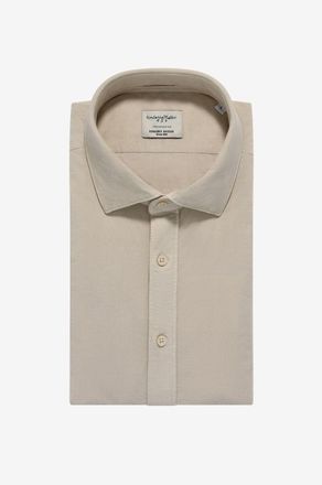 Tintoria Mattei Langarm-Hemd aus Cordsamt