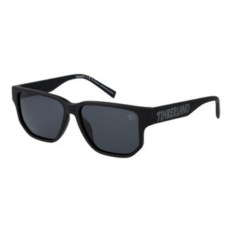 Timberland Unisex Black Stainless Steel Sunglasses - One Size