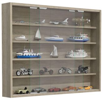 ebuy24 Ebuy24 - Estuche De Cristal Vcm Colgante Estuche De Cristal Con Vidrio De Seguridad Esg Dimensiones Aprox. Al. Al. 60 X An. 77 X P. 10 Cm Gabinete Col