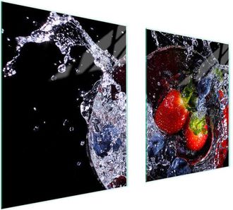 OEM Placa Protectora De Vidrio Para Estufa 85x52 Fresas