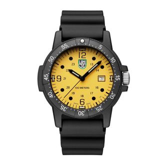 Luminox Mens Black Resin Sport Watch - One Size