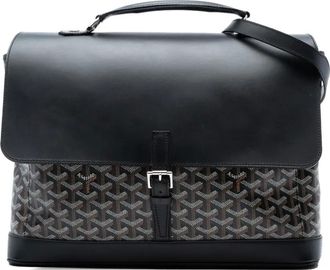 Goyard 2022 Goyardine Citadin Briefcase business bag - Zwart