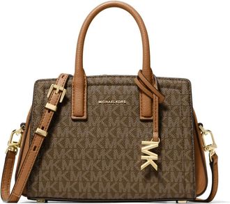 Michael Kors Tassen, Dames, Bruin, ONE Size, Polyester, Laila Mini