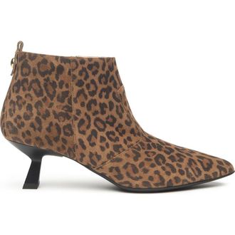 Nero Giardini Mid Heel Ankle Bootie in Leopard at Nordstrom, Size 36