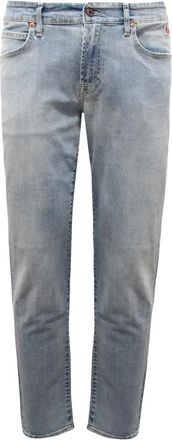 Roy Rogers Slim Denim Broek Gemaakt in Itali&euml; - Heren - Slim Fit Jeans - Blauw - W31 - Denim - Jeans