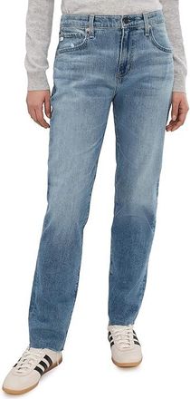 AG - Adriano Goldschmied The Boyfriend Mid-Rise Relaxed Fit in American West Womens Jeans American West : 25 31, Cotton/Denim/Elastane