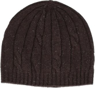 PESERICO Muts - Dames - Hoeden - Bruin - M - Wol - Accessoires
