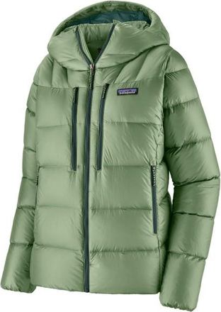 Patagonia Fitz Roy Down Hoody Daunenjacke für Damen | grün