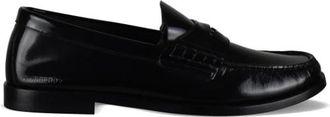 Burberry Rupert Loafer - Heren - Loafers - Zwart - 43 EU - Leer - Schoenen