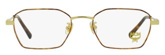 MCM MCM2130A Slender Geometric Metal Eyeglasses - Gold