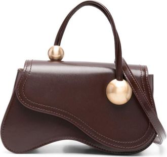 Cult Gaia Kazia cross body bag - women - Leather - One Size - Brown