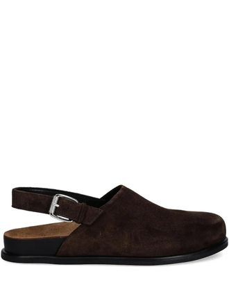Vagabond Effie slingback buckle mules - Brown