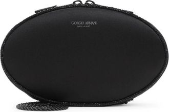 Giorgio Armani Zwarte Clutch Tas Aw 24 - Dames - Clutches - Zwart - ONE Size - Tassen