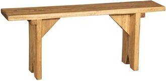 Biscottini International Biscottini - Banco En Madera De Cal Maciza Con Acabado Natural Made In Italy - Legno