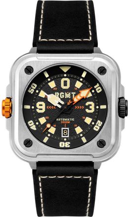 RGMT Pershing Automatic Black Dial Mens Watch RG-8066-01