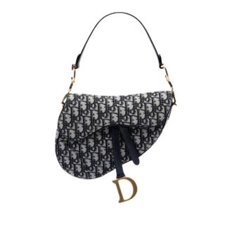 Dior Pre-owned The Saddle - Dames - Pre-owned - Blauw - Maat: ONE Size
