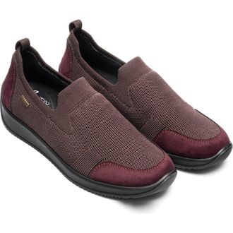Ara Lilith 2 Waterproof Gore-Tex Slip-On Sneaker in Brunello/amarone at Nordstrom, Size 11.5