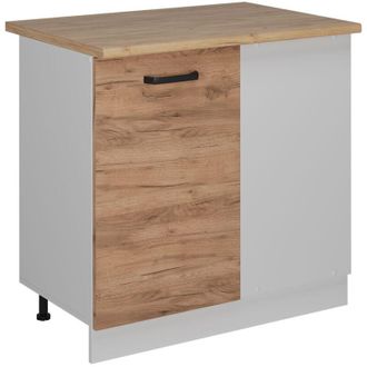 Vicco Armario de esquina R-Line, Roble dorado, 86 cm et Roble