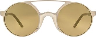 Andy Wolf Gold Metal Sunglasses