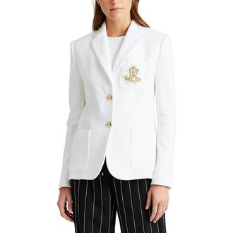 Ralph Lauren Recht blazerjasje ANFISA