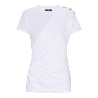 Balmain Mujer, Camisetas, Blanco, Talla: XS