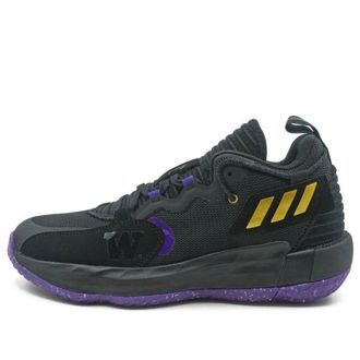 adidas DAME 7 EXTPLY Black Gold Purple GX6412
