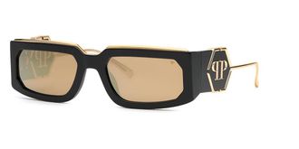 Philipp Plein SPP119M 700G Womens Sunglasses Black Size 58