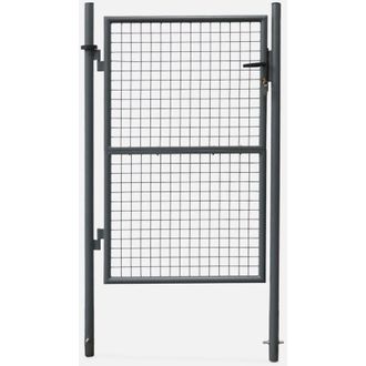 Sweeek Puerta De Jard&iacute;n De Metal Con Cerradura