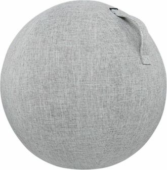 OEM Funda Protectora Para Pelotas De Yoga De Algod&oacute;n Y Lino, 55 Cm, Accesorios De Protecci&oacute;n Para Pelotas Deportivas, Gris