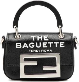 Fendi Pre-owned Mini Bags, female, Black, Size: ONE SIZE Pre-owned Mini Bag