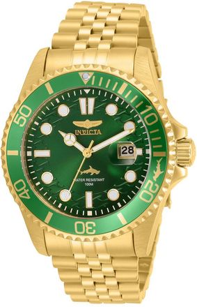 Invicta Pro Diver Quartz Green Dial Mens Watch 30615