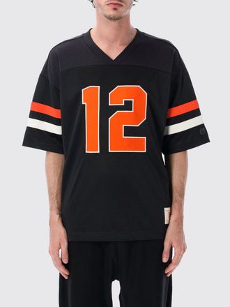 Champion T-shirt a v con stampa 12 Champion in poliestere