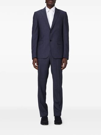 Ermenegildo Zegna wool suit - men - Wool - 50 - Blue