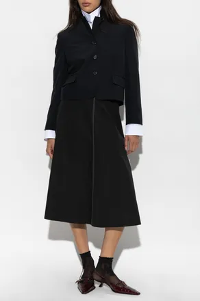 Marni Blazer With Single Vent, Womens, Black