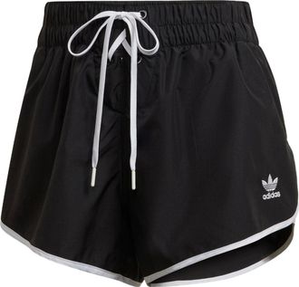 adidas (WMNS) adidas Always Original Sport Shorts Asia Sizing Black White HK5087