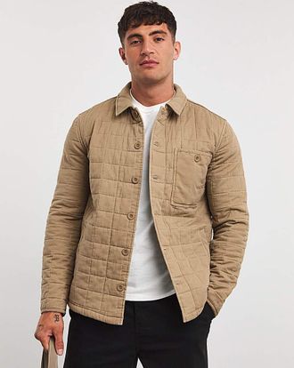 Jacamo Cotton Square Quilted Shacket