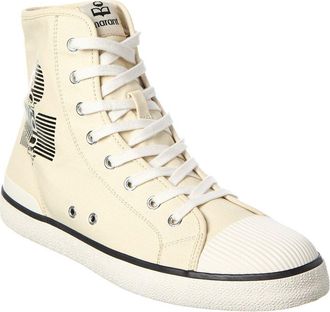 Isabel Marant Benkeen Canvas High-Top Sneaker