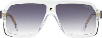 Carrera Square Navigator Sunglasses - Clear