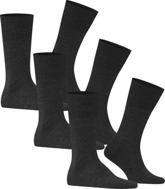 Falke Airport 3-Pack Dress Socks in Anthracite at Nordstrom, Size X-Large