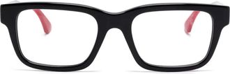 Gucci Occhiali rettangolari - Nero
