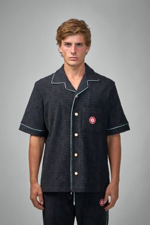 Casablanca Mens Towelling Monogram Shirt