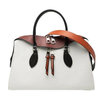 Louis Vuitton Pre-owned Handbags, female, White, Size: ONE SIZE Pre-owned Vintage Handbag
