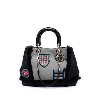 Dior Pre-owned Dior Denim Patch D Light Satchel Ladies GT2C4NBXHWNFPPQ2