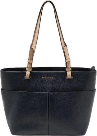 Michael Kors Pre-owned Leather totes - Dames - Vintage Shopper - Blauw - ONE Size - Vintage