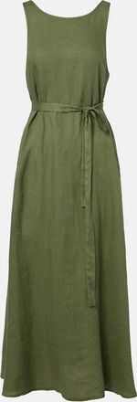 Velvet Reta linen midi dress