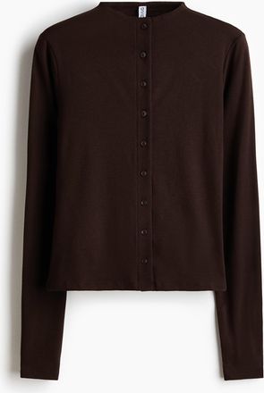 H&M Cardigan aus Jersey - Brown