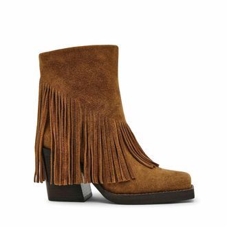Steve Madden Pia-F su&egrave;de leren bottines