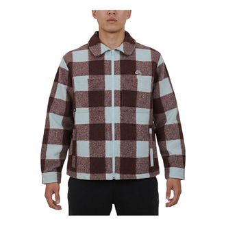 Nike SB Essential Skate Shirt Jacket Asia Sizing Red Blue HV1422-474