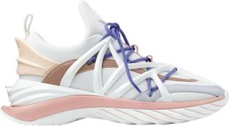 Jimmy Choo London Cosmos/F Low-Top Trainers, Brand Size 35.5 ( US Size 5.5 )