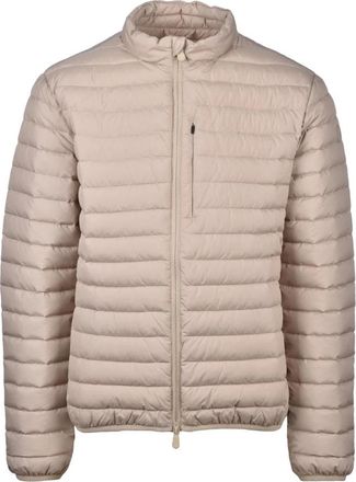 Save The Duck Lichtgewicht Nylon Pufferjas - Heren - Winterjassen - Beige - XL - Nylon - Jassen